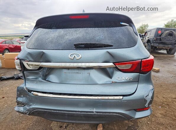 5N1AL0MN0GC512430 2016 INFINITI QX60 Blue Вид ззаду