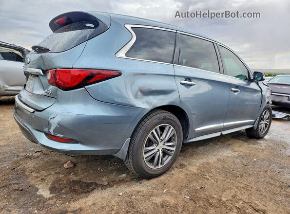 5N1AL0MN0GC512430 2016 INFINITI QX60 Blue Задня права чверть