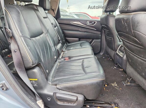 5N1AL0MN0GC512430 2016 INFINITI QX60 Blue Вид задньої частини салону