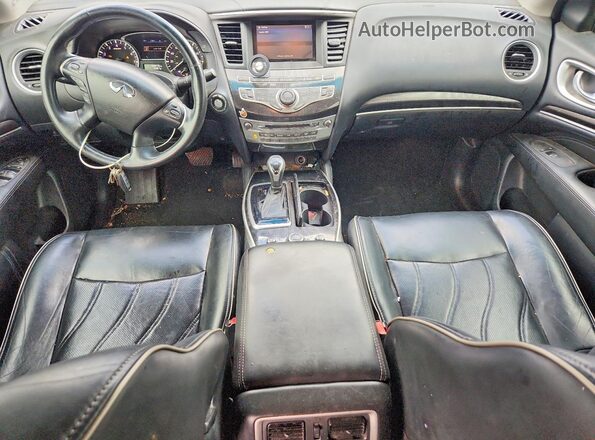 5N1AL0MN0GC512430 2016 INFINITI QX60 Blue Вид панелі приладів