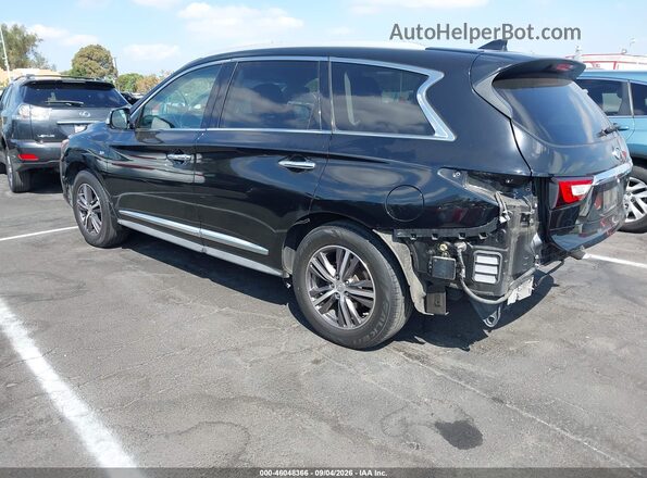 5N1AL0MN2GC529228 2016 INFINITI QX60 Black უკანა მარცხენა