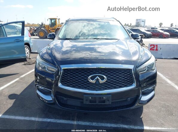 5N1AL0MN2GC529228 2016 INFINITI QX60 Black უკანა სალონის ხედი