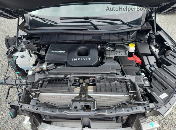 5N1AL1ER4TC334510 2026 INFINITI QX60 Black Vista del compartimento del motor