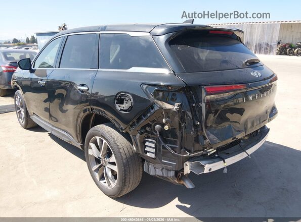 5N1AL1ES8SC349058 2025 INFINITI QX60 Black Tył lewy