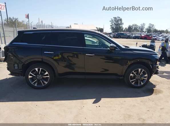 5N1AL1ES8SC349058 2025 INFINITI QX60 Black Widok wnętrza z tyłu