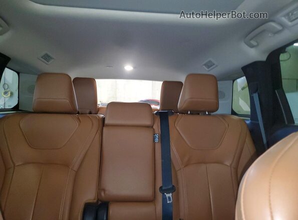 5N1AL1GSXSC345980 2025 INFINITI QX60 Silver Rear seats view