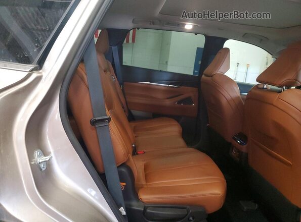 5N1AL1GSXSC345980 2025 INFINITI QX60 Silver Rear interior view