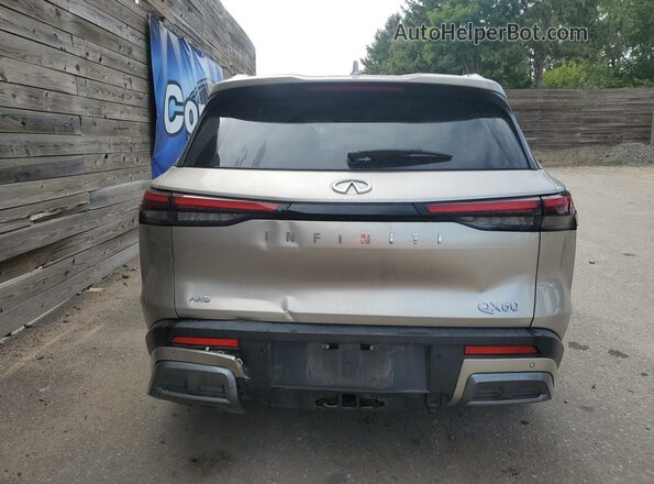 5N1AL1GSXSC345980 2025 INFINITI QX60 Silver 360 interior view
