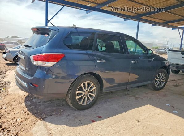 5N1AR2MM1GC604177 2016 NISSAN PATHFINDER Синий Задняя правая четверть