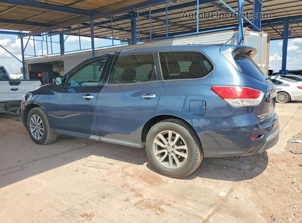 5N1AR2MM1GC604177 2016 NISSAN PATHFINDER Синий Задняя левая четверть