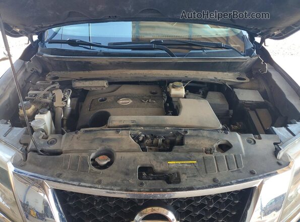 5N1AR2MM1GC604177 2016 NISSAN PATHFINDER Синий Вид подкапотного пространства