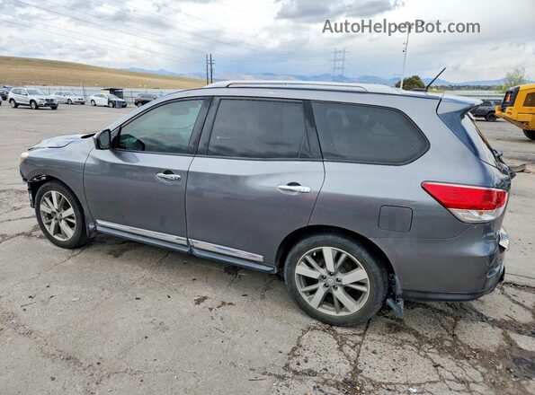5N1AR2MM7GC618682 2016 NISSAN PATHFINDER Серый Задняя левая четверть