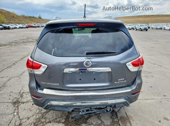 5N1AR2MM7GC618682 2016 NISSAN PATHFINDER Серый Вид сзади