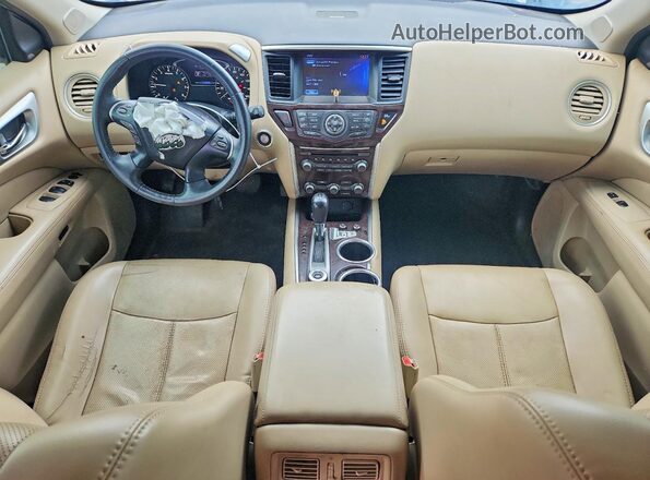 5N1AR2MM7GC618682 2016 NISSAN PATHFINDER Серый Вид панели приборов