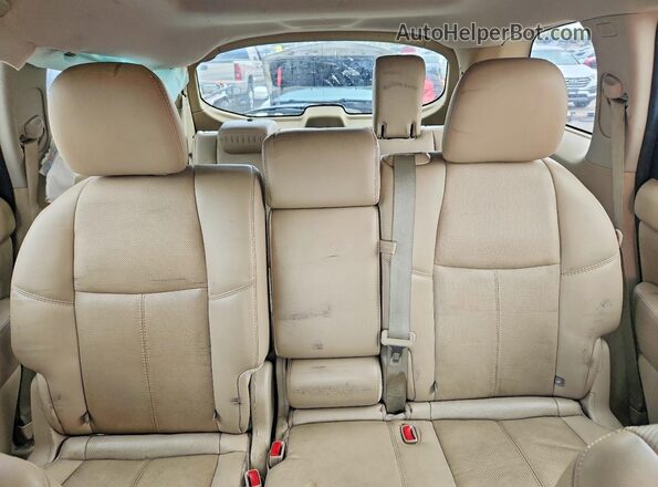 5N1AR2MM7GC618682 2016 NISSAN PATHFINDER Серый Вид задних сидений