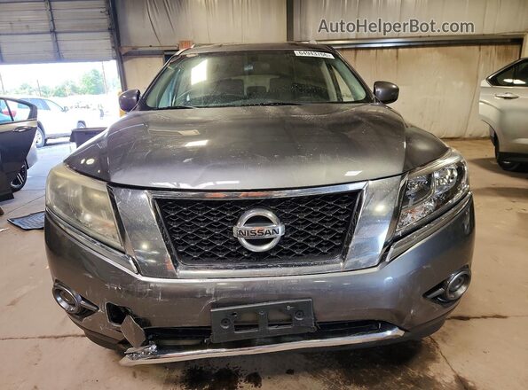 5N1AR2MM9GC607991 2016 NISSAN PATHFINDER Gray Widok z przodu