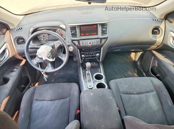 5N1AR2MM9GC607991 2016 NISSAN PATHFINDER Gray Widok deski rozdzielczej