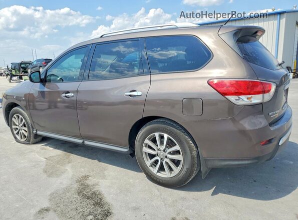 5N1AR2MN4GC664401 2016 NISSAN PATHFINDER Tan Задня ліва чверть