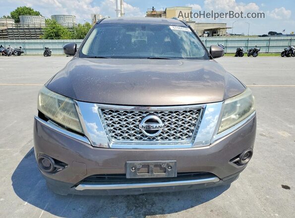 5N1AR2MN4GC664401 2016 NISSAN PATHFINDER Tan Вид спереду
