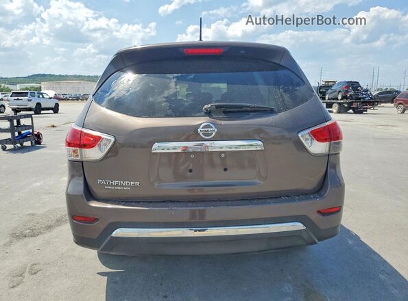 5N1AR2MN4GC664401 2016 NISSAN PATHFINDER Tan Вид ззаду