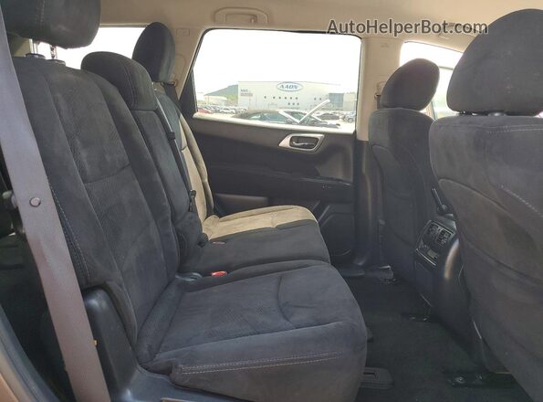 5N1AR2MN4GC664401 2016 NISSAN PATHFINDER Tan Вид задньої частини салону