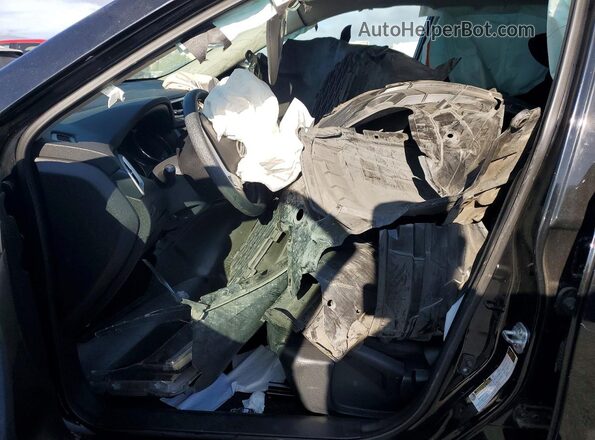 5N1AT2MM7GC760158 2016 NISSAN ROGUE Black წინა სალონის ხედი