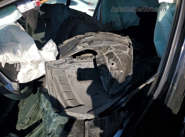 5N1AT2MM7GC760158 2016 NISSAN ROGUE Black VIN კოდის სტიკერის ხედი
