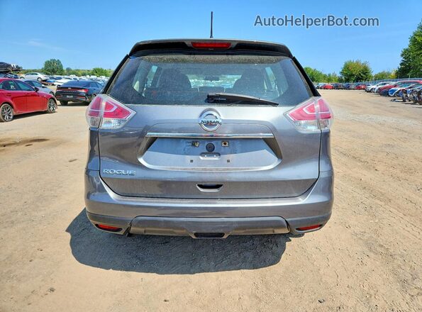 5N1AT2MT0GC765578 2016 NISSAN ROGUE Gray Rear view