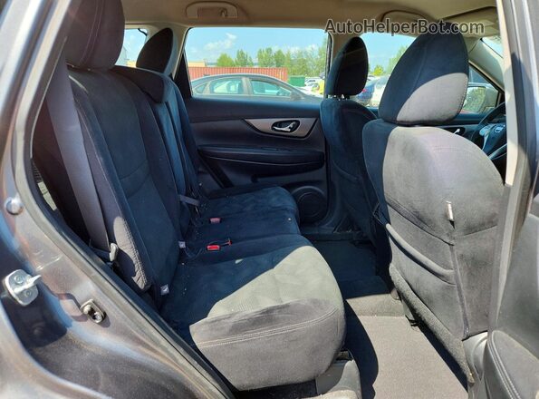 5N1AT2MT0GC765578 2016 NISSAN ROGUE Gray Rear interior view
