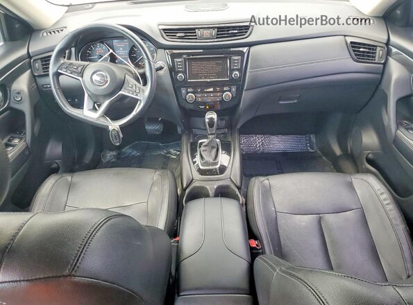 5N1AT2MT0JC807917 2018 NISSAN ROGUE Silver Առջևի վահանակի տեսք
