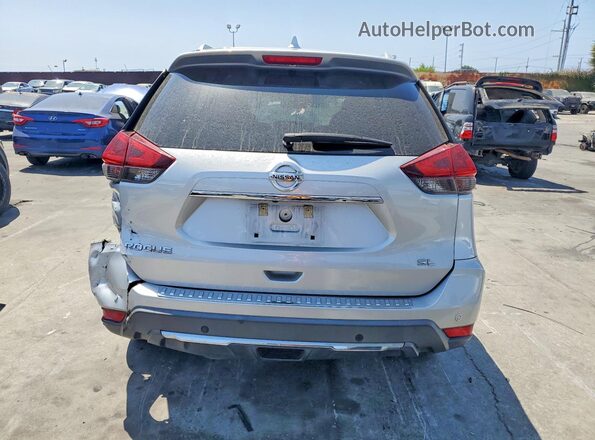 5N1AT2MT0KC768909 2019 NISSAN ROGUE Silver უკანა ხედი