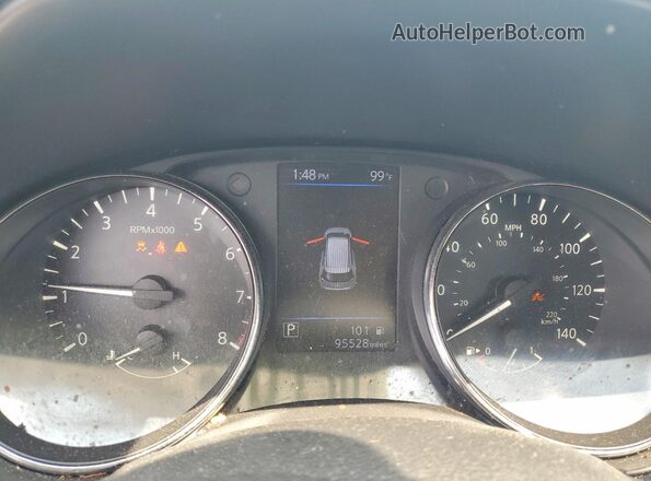 5N1AT2MT0KC798847 2019 NISSAN ROGUE Серый Вид щитка приборов