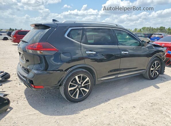5N1AT2MT0LC727083 2020 NISSAN ROGUE Black უკანა მარჯვენა