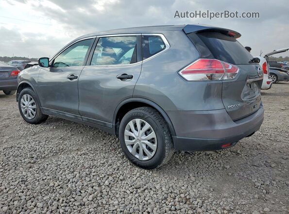 5N1AT2MT2GC755215 2016 NISSAN ROGUE Gray Trasero izquierdo