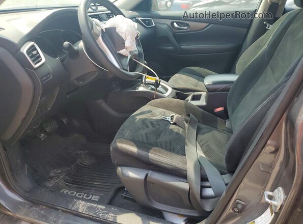 5N1AT2MT2GC755215 2016 NISSAN ROGUE Gray Vista interior delantera