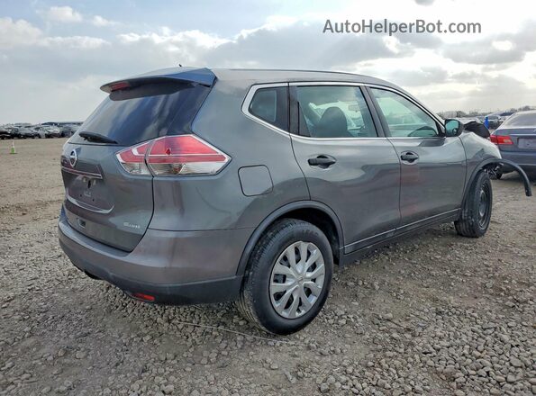5N1AT2MT2GC755215 2016 NISSAN ROGUE Gray Trasero derecho