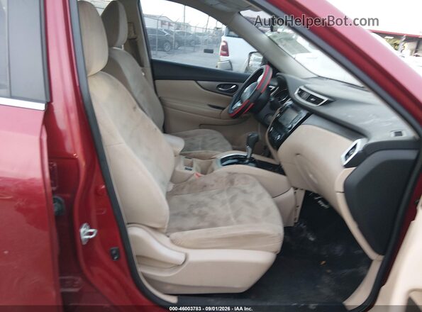 5N1AT2MT2GC829619 2016 NISSAN ROGUE Red Սալոնի դիմացի տեսք