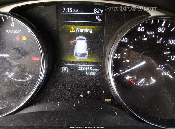 5N1AT2MT2GC829619 2016 NISSAN ROGUE Red Հետևի նստատեղերի տեսք