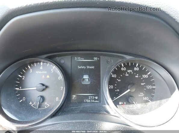 5N1AT2MT2HC891720 2017 NISSAN ROGUE Серый Вид задних сидений