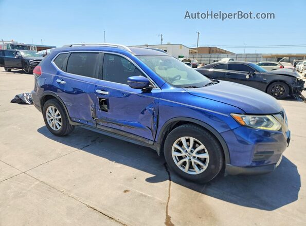 5N1AT2MT2KC726323 2019 NISSAN ROGUE Blue Front right