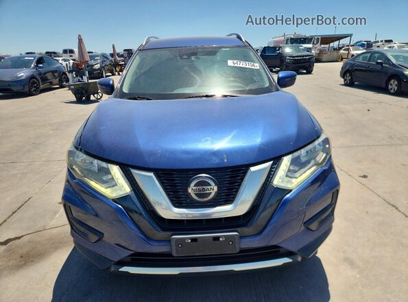 5N1AT2MT2KC726323 2019 NISSAN ROGUE Blue Front view