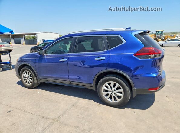 5N1AT2MT2KC726323 2019 NISSAN ROGUE Blue Rear left