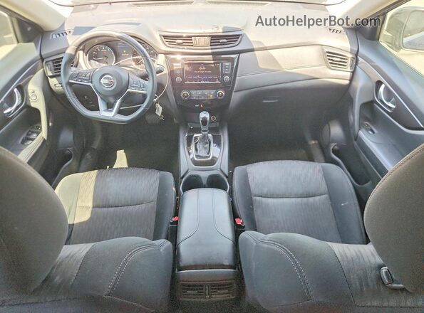5N1AT2MT2KC726323 2019 NISSAN ROGUE Blue Dashboard view