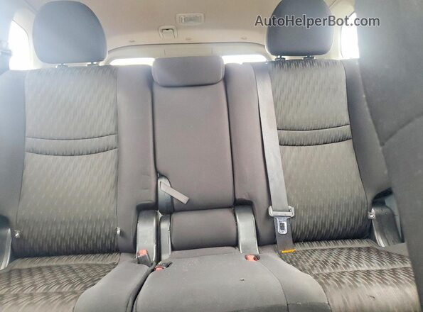 5N1AT2MT3HC785163 2017 NISSAN ROGUE Gray Widok tylnych siedzeń