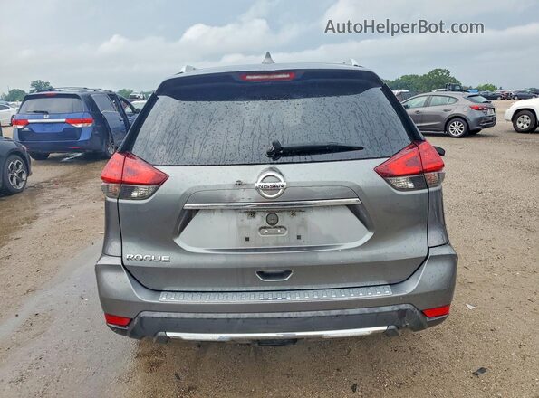5N1AT2MT3HC785163 2017 NISSAN ROGUE Gray Widok z tyłu