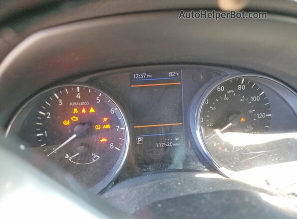 5N1AT2MT3JC756378 2018 NISSAN ROGUE Silver Սարքավորումների վահանակի տեսք