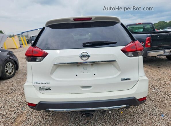 5N1AT2MT3LC726008 2020 NISSAN ROGUE White Вид ззаду