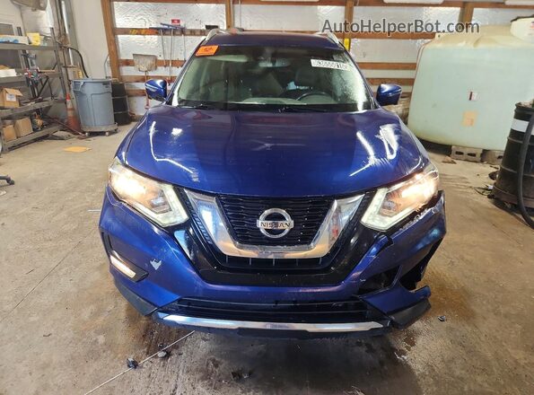 5N1AT2MT4HC770221 2017 NISSAN ROGUE Blue Front view