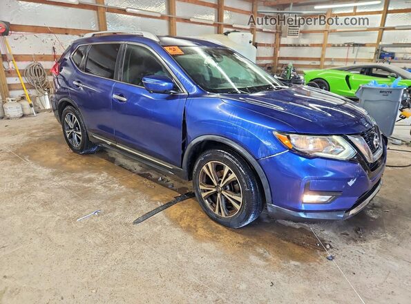 5N1AT2MT4HC770221 2017 NISSAN ROGUE Blue Front right
