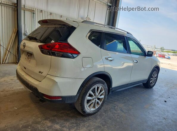 5N1AT2MT4HC818560 2017 NISSAN ROGUE Белый Задняя правая четверть